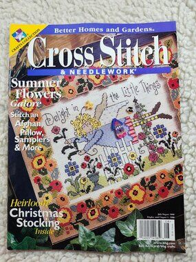 Better Homes and Gardens Cross Stitch & Needlework Magazine July August 2000